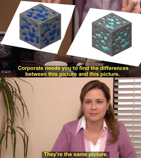 One Minecraft Meme For Every Block Lapis Lazuli Ore Rmemes