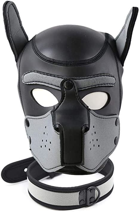 XWYWP Halloween Maske Hund Kopf Maske Halloween Rollenspiel Welpe