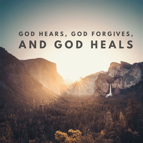 God Hears God Forgives And God Heals Corey Trevathan