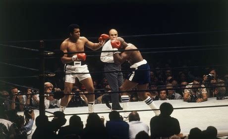 Muhammad Ali Defends Title Against Earnie Editorial Stock Photo Stock