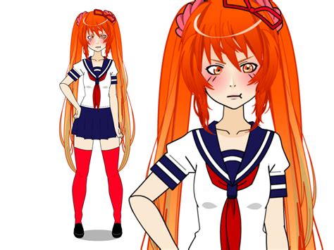 Osana Najimi Kisekae Yandere Sim By Karinagestranha On Deviantart