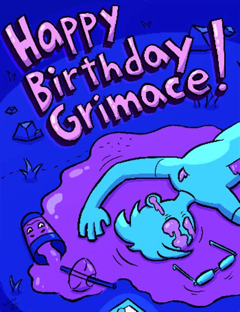 Happy Birthday Grimace By Deoozeter On Newgrounds