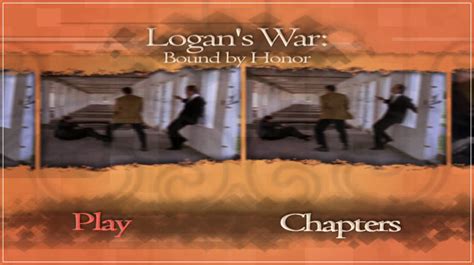 Logans War Bound By Honor 1998 Dvd Menu