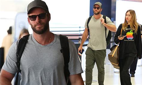 liam hemsworth is spotted with gabriella brooks after his ex miley cyrus released new single