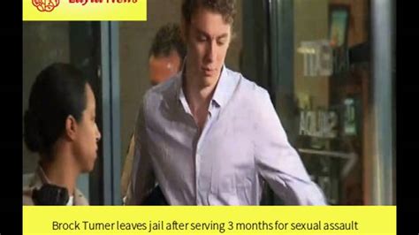 brock turner leaves jail after serving 3 months for sexual assault by cnn youtube