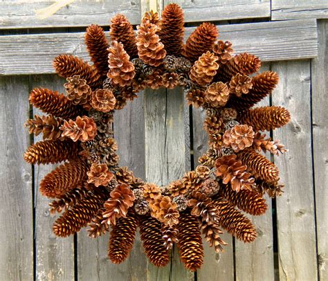 Pine Cone Wreath 18 Nj Pine Cone Wreath Christmas Wreath Holiday