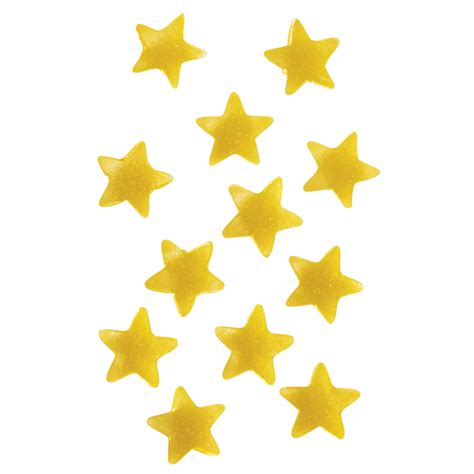 Edible Gold Glitter Star Sprinkles 04 Oz Wilton B2b