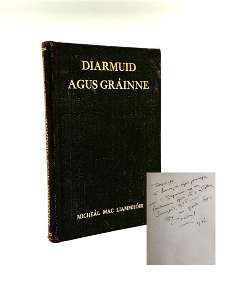 MacliammhÓir Micheál Diarmuid Agus Gráinne With A Fine Signature