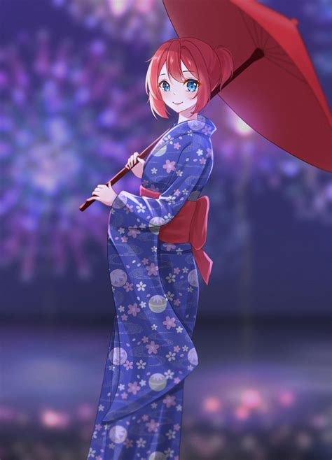 Kimono Girl By Almandynbc On Deviantart