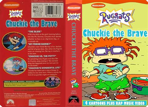 Nick Jr Rugrats Chuckie The Brave Vhs Video Tape Buy Get Free The