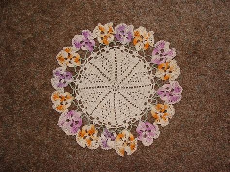 Ravelry Pansy Doily 5911 Pattern By American Thread Company