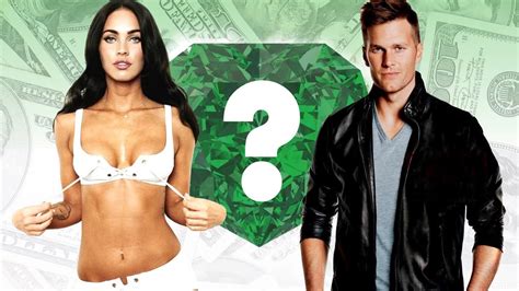 The tom brady net worth may be in the millions, but his rtg or quarterback ratings is 96.5 which is on a 0.0 to 158.3. WHO'S RICHER? - Megan Fox or Tom Brady? - Net Worth ...