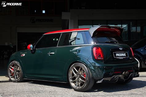 Mini Cooper S F56 Jcw Green Bc Forged Rz22 Wheel Front