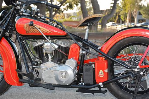 1936 Indian Chief Restored Starklite Indian Motorcycles