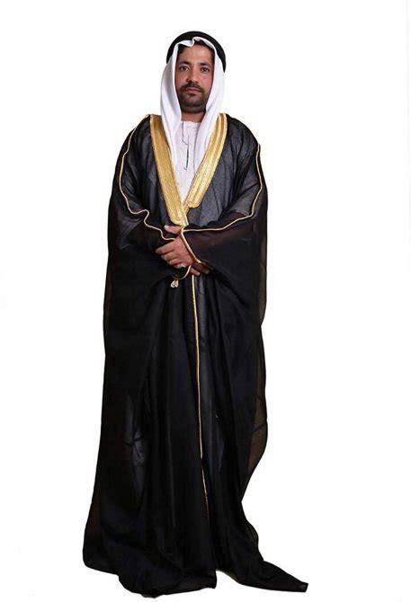 Saudi Bisht Robe Golden Black Um Anas Islamic Clothing Hijabs
