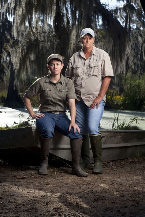 Kristi Broussard And Liz Cavalier Of Swamp People Swamp People Swamp People
