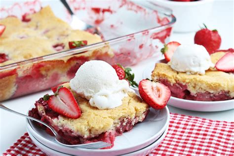 Easy And Delicious Strawberry Cobbler Recipe Hip Mamas Place