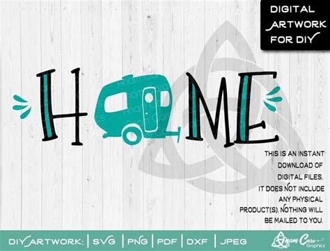 Download Pin on Vintage Camper DIY Art Cricut Silhouette SVGs