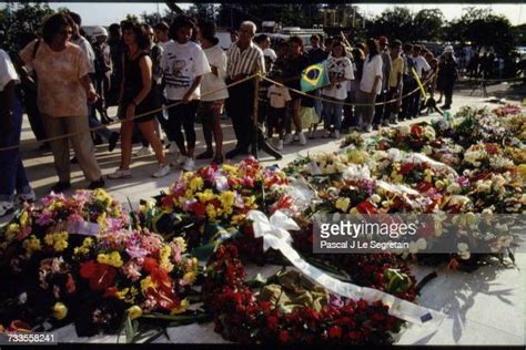 Ayrton Senna Burial Photos And Premium High Res Pictures Getty Images