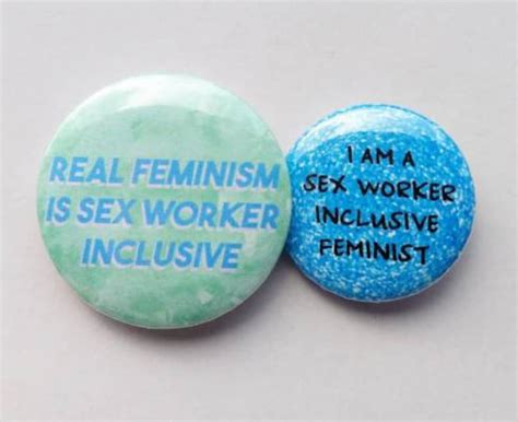Sex Worker Inclusive Badge Set Inclusive Feminism Pins Sex Etsy