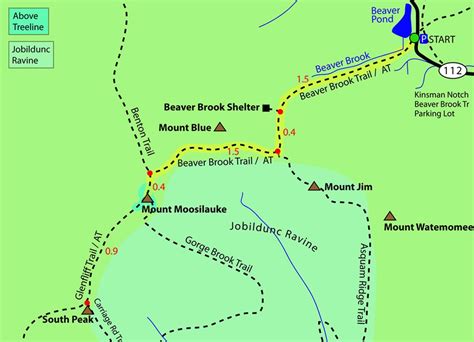 Mt Moosilauke Trail Maplets
