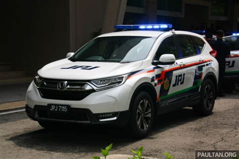 The issuing of the license plates is regulated and administered black alphabets and numbers, embossed or glued on a white plate for taxicabs and hired cars. PLUS hands over 10 units of Honda CR-V 2.0L to JPJ | Car ...