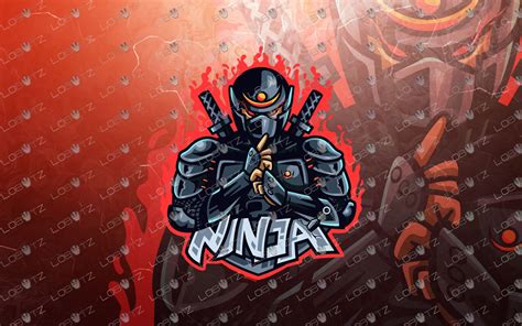 Spectacular Ninja Mascot Logo Ninja Esports Logo For Sale Lobotz