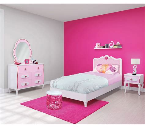 Super barbie's glittery dresses 3.935645. Barbie Bedroom In A Box | Barbie bedroom, Barbie room ...