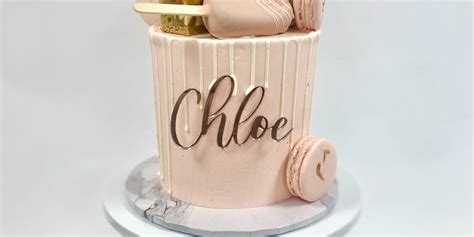 Biscoff Blondie Birthday Cake Nicole Olivia Cake Designs