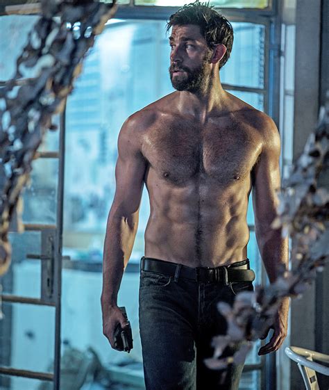 John Krasinski Is Totally Shredded In Shirtless Photo From 13 Hours