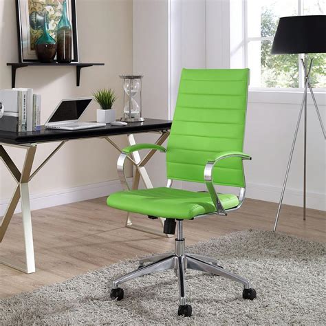 Modway Jive Highback Office Chair In Bright Green Eei 272 Bgr The