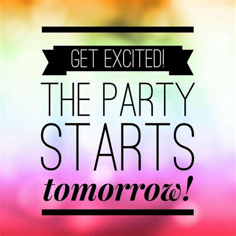 Party Starts Tomorrow Facebook Party Scentsy Facebook Party Pure