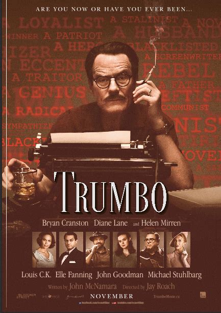 Cinemablographer Contest Win Tickets To See Trumbo Across Canada