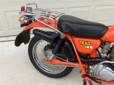 Sold in north america for only one year (1977). Original 1977 Honda Trail 125 Dual Sport Enduro Motorcycle ...