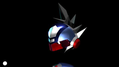 Megaman Starforce Helmet Pepakura 3d Files Etsy