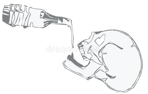 Skeleton Drinking Stock Illustration Illustration Of Drinking 4552331