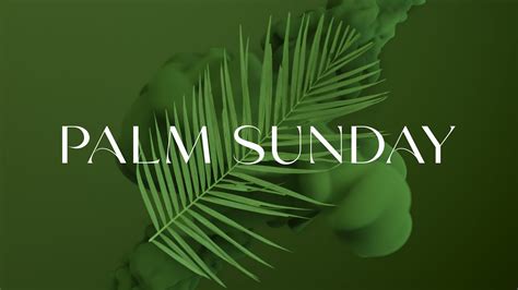 Palm Sunday April 10th 2022 Church In The Son Youtube