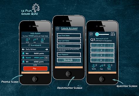 Maybe you've never designed an iphone app, and have no idea where to begin. iPhone Quiz App Design on Behance