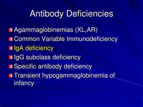 Ppt Primary Immunodeficiencies Pediatric Resident Series Part 1