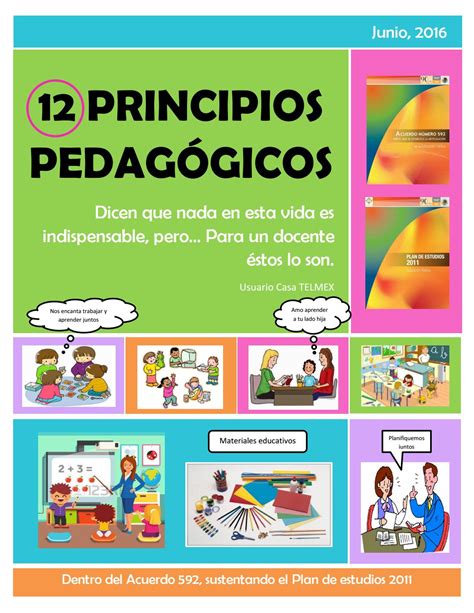 Revista Los 12 Principios Pedagógicos By Katia Sanchez Cera Issuu