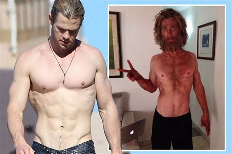 Chris Hemsworth Wouldnt Recommend Starvation Diet After Revealing