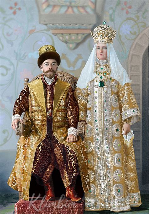 Nicholas Ii And Alexandra Feodorovna Costume Ball 1903 Николай Ii и Александра Фёдоровна в