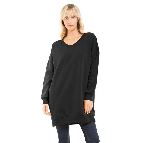 Made By Olivia Made By Olivia Womens Casual Oversized Loose Fit V