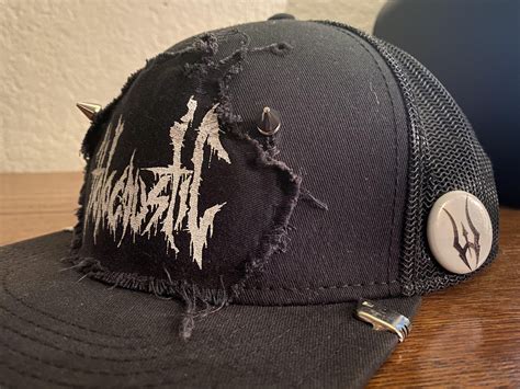 Decided To Show Off My Battle Hat Does Survive Mosh Pits Because