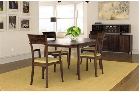 Copeland Furniture Natural Hardwood Furniture From Vermont Catalina Trestle Extension Tables