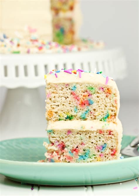Gluten free birthday cake recipe. Vegan Gluten-free Funfetti Birthday Cake | The Vegan 8