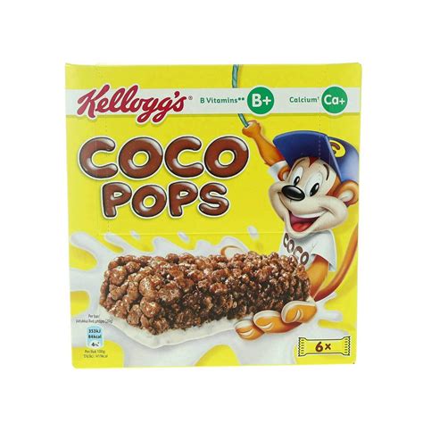 Buy Kelloggs Coco Pops Bars 20g X6