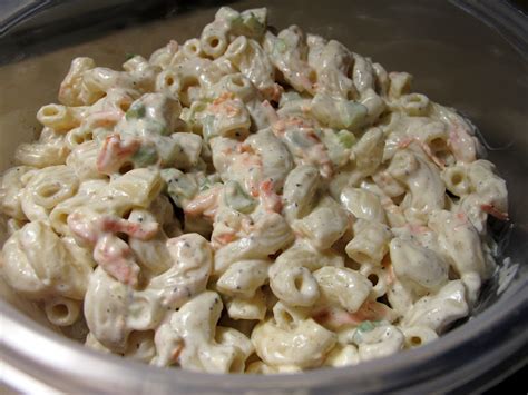 Apparently, this is a typical macaroni salad from the islands. Homemade Hawaiian Macaroni Salad | AllFreeCopycatRecipes.com