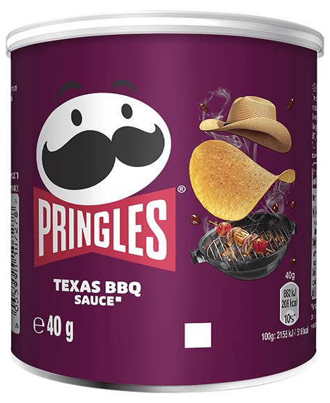 Pringles Texas Bbq Sauce Crisps 40g Pringles Uk
