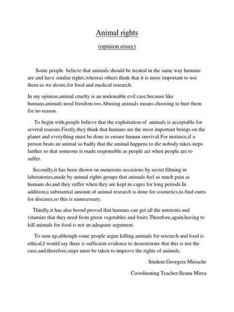 001 Essay Example Argumentative Should Animals Used For Research L